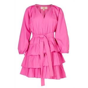 NEW ANNA CATE caroline dress in orchid poplin